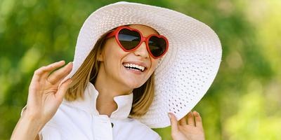 How face shape influences the choice of sunglasses