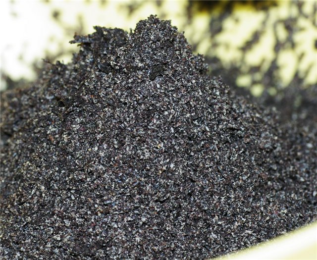 How to grind poppy seeds for filling