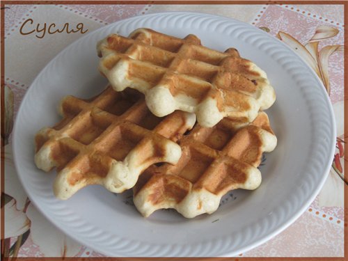 Liège waffles