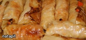 Cabbage rolls in light vegetable sauce (master class)